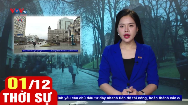 Bản tin sáng ngày 1/12 | Tin tức thời sự mới nhất hôm nay | VOV