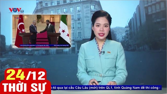 Bản tin sáng ngày 24/12 | Tin tức thời sự mới nhất hôm nay | VOV