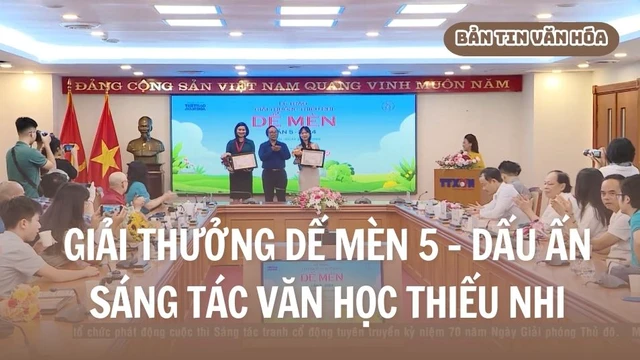 Giải thưởng Dế mèn 5 - Dấu ấn sáng tác văn học thiếu nhi