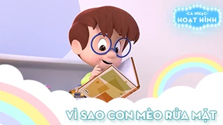 Ca khúc Vì sao con mèo rửa mặt (3)