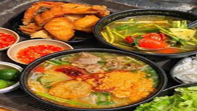 Bún cá chấm Bát Đàn