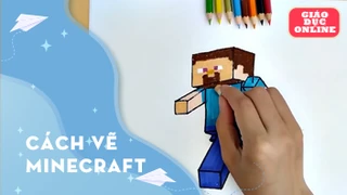Cách vẽ Minecraft