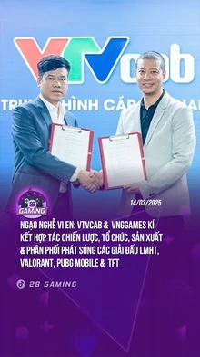 VTVcab & VNGGames kí kết hợp tác chiến lược, tổ chức, sản xuất & phân phối phát sóng các giải đấu LMHT, VALORANT, PUBG Mobile & TFT