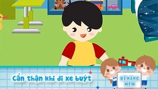 Cẩn thận khi đi xe buýt