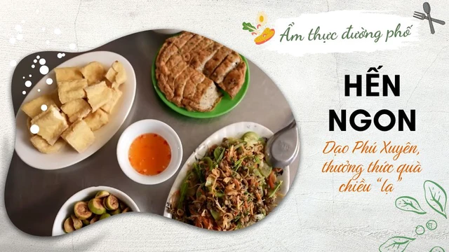 Dạo Phú Xuyên, thưởng thức quà chiều 'lạ'