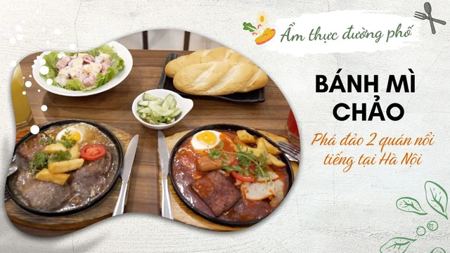 Phá đảo 2 quán bánh mì chảo nổi tiếng tại Hà Nội