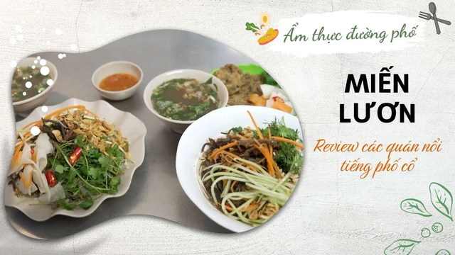 Review các quán miến lươn nổi tiếng phố cổ