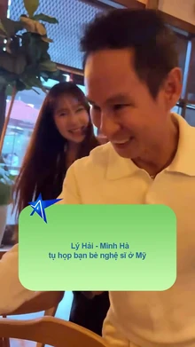 Lý Hải - Minh Hà tụ họp bạn bè nghệ sĩ ở Mỹ