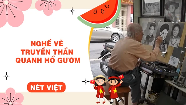 Nghề vẽ truyền thần quanh hồ Gươm