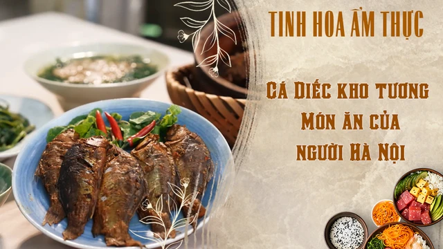 Cá Diếc kho tương - Món ăn của người Hà Nội