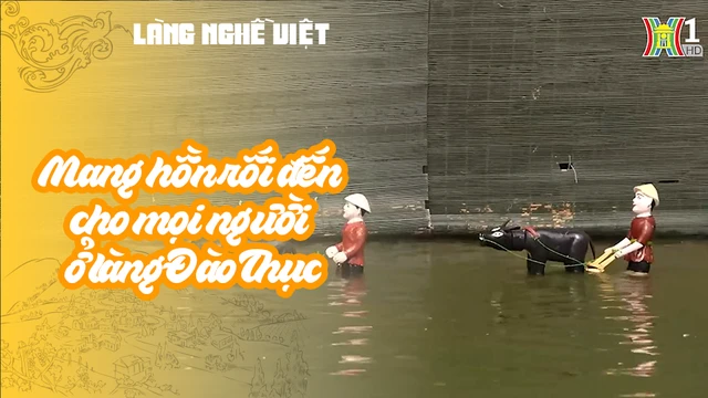 Mang hồn rối đến cho mọi người ở làng Đào Thục