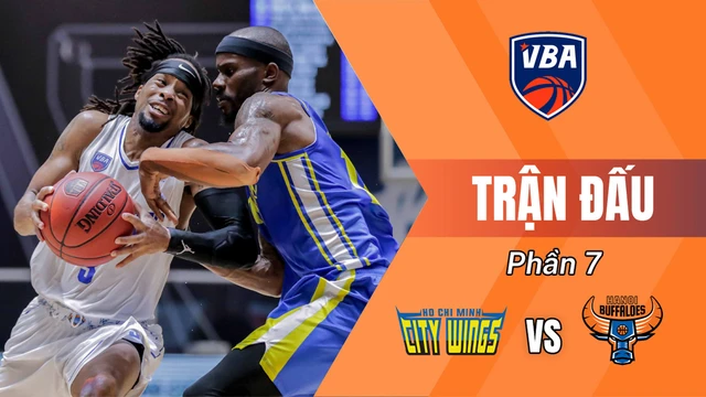 Trận đấu - Hochiminh City Wings vs Hanoi Buffaloes - Giải bóng rổ VBA 2018 - Phần 7