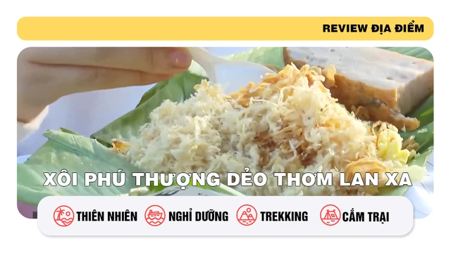 Xôi Phú Thượng dẻo thơm lan xa