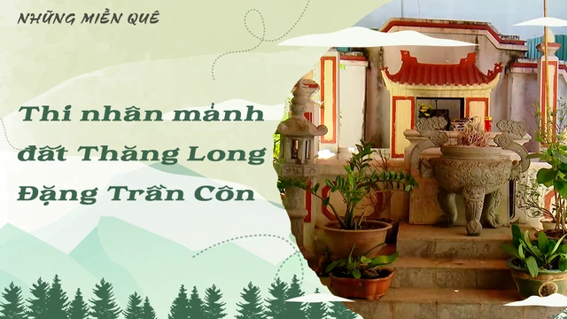 Thi nhân mảnh đất Thăng Long - Đặng Trần Côn