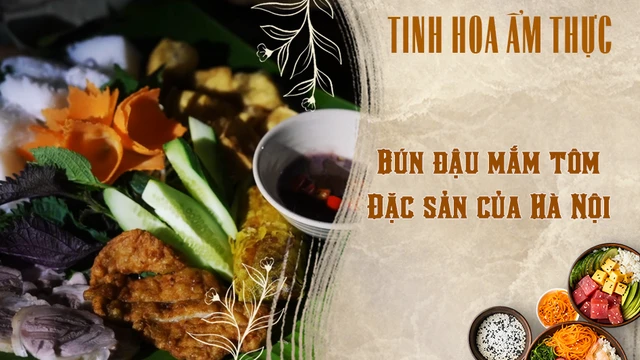 Bún đậu mắm tôm - Đặc sản của Hà Nội