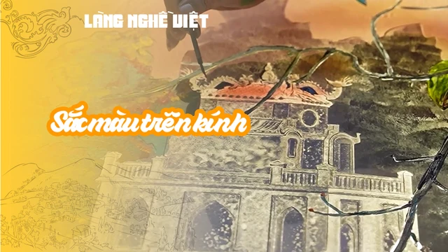 Sắc màu trên kính