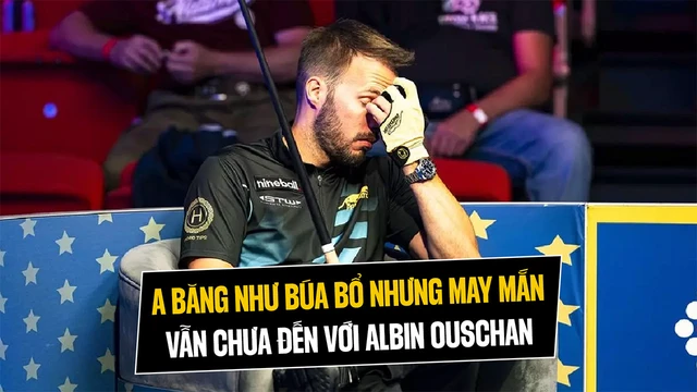 A băng như búa bổ nhưng may mắn vẫn chưa đến với Albin Ouschan