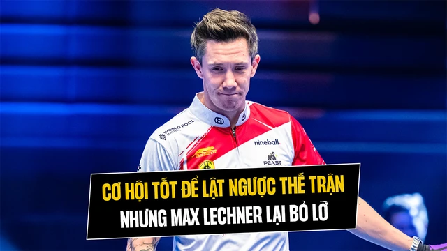 Cơ hội tốt để lật ngược thế trận nhưng Max Lechner lại bỏ lỡ