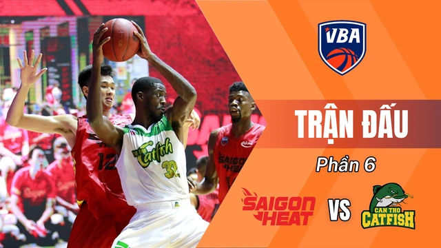 Trận đấu - Saigon Heat vs Cantho Catfish - Giải bóng rổ VBA 2018 - Phần 6