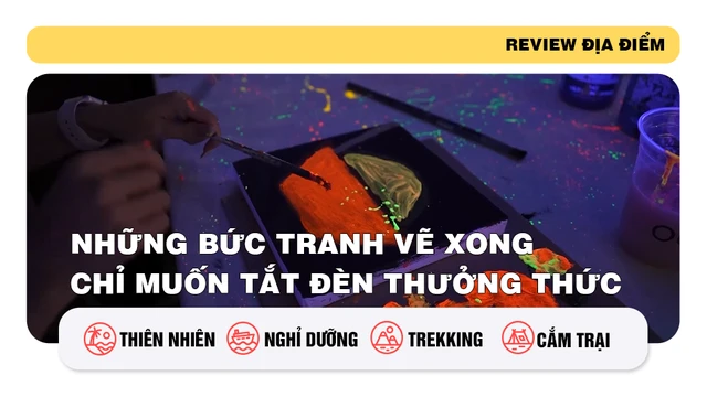 Những bức tranh vẽ xong chỉ muốn tắt đèn thưởng thức