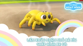Liên khúc Nhện nhỏ bé xíu và Ghép hình xe cộ
