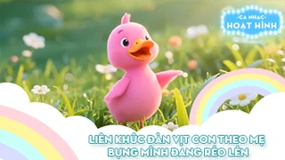 Liên khúc Đàn vịt con theo mẹ và Bụng mình đang réo lên