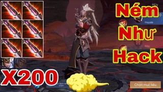 Hayate Full Kiếm Ném Như Hack