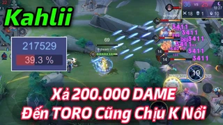 Kahlii Xả Dame Siêu Khỏe Toro Cũng Xin Thua