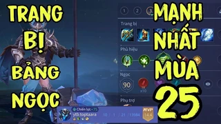 Trang Bị Bảng Ngọc Mạnh Nhất Taara Gánh Team