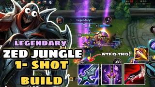 Zed Đi Rừng One Shot Siêu Đỉnh