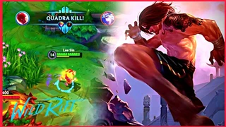 Leesin Out Trình Team Bạn 1 Đá Bay Màu