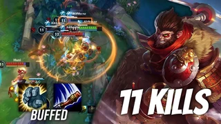 Ngộ Không Tăng Sức Mạnh 11 Kills Mãn Nhãn
