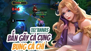 Trùm Telannas Bắn Gãy Cả Cung Gánh Team