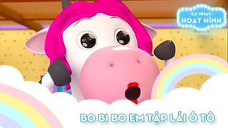 Ca khúc Bo bi bo em tập lái ô tô