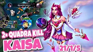 Kaisa Kiếm 2 Quadrakill Trong 1 Trận