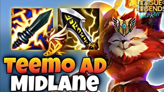 Teemo Lên Đồ AD Đi Mid Siêu Đỉnh