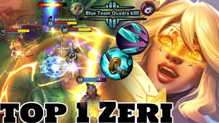 Zeri Ăn Quadrakill Cực Dễ Với Combo Này
