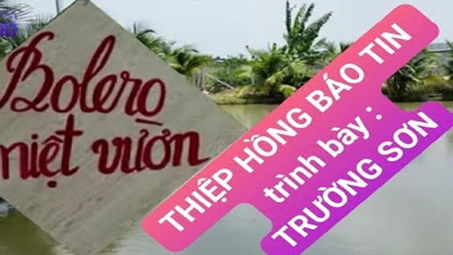 THIỆP HỒNG BÁO TIN - Trường Sơn