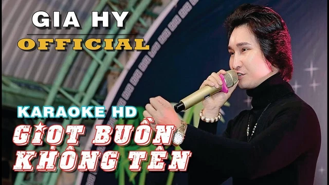 Karaoke Giọt Buồn Không Tên - Gia Hy