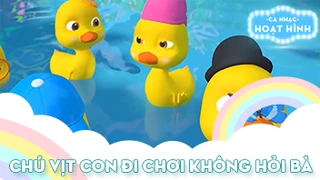 Ca khúc Chú vịt con đi chơi không hỏi bà