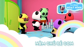 Ca khúc Năm chú bé con (2)