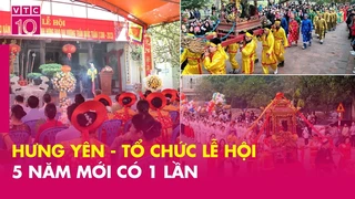 Hưng Yên - Tổ chức lễ hội 5 năm 1 lần tại đình làng Bá Khê