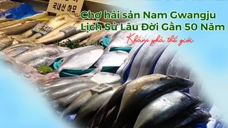Chợ hải sản Nam Gwangju - Lịch Sử Lâu Đời Gần 50 Năm 