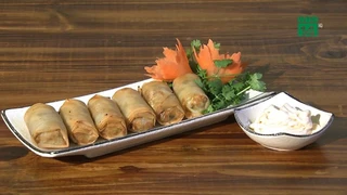 Lạ miệng với món nem gà ngày Tết 