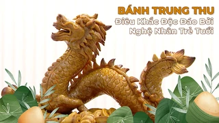 Bánh Trung Thu - Điêu Khắc Độc Đáo Bởi Nghệ Nhân Trẻ Tuổi