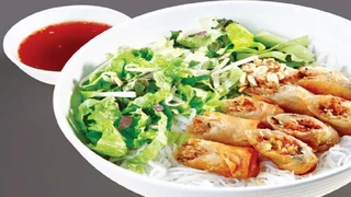 Cách làm bún chả nem chay ngon ngây ngất