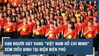 Dòng người hát vang “Việt Nam Hồ Chí Minh” trên đường phố Điện Biên trong ngày kỷ niệm đặc biệt (phần 1)