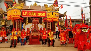 Khai mạc lễ hội Cầu Ngư của dân vùng biển Nghệ An