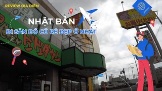 Đi săn đồ cũ rẻ đẹp ở Nhật