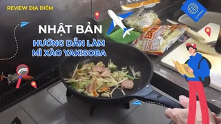 Hướng dẫn làm mì xào Yakisoba